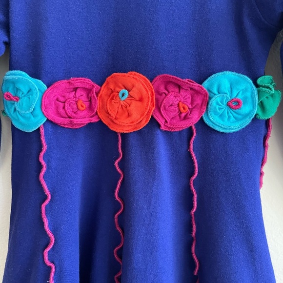 Love U Lots Dress with Floral Accents - Picture 2 of 4